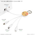 Japan Sanrio Multi Charging Cable - Hello Kitty - 3