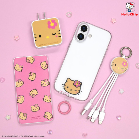 Japan Sanrio Multi Charging Cable - Hello Kitty - 7