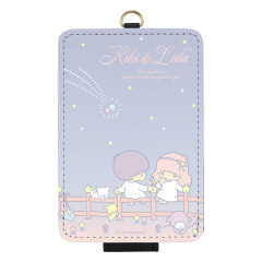 Japan Sanrio Card Case - Little Twin Stars : Starry Sky Retro