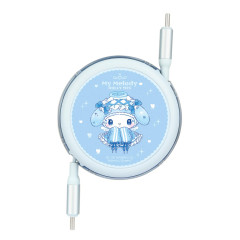 Japan Sanrio PD60W USB Type-C Retractable Cable - My Melody : Dolly Mix