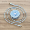 Japan Sanrio PD60W USB Type-C Retractable Cable - My Melody : Dolly Mix - 3