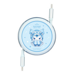 Japan Sanrio PD60W USB Type-C Retractable Cable - Kuromi : Dolly Mix