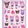 Japan Sanrio Pukurin Candy Sticker - Kuromi & My Melody - 2