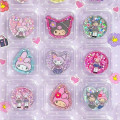 Japan Sanrio Crystal Sticker - Kuromi & My Melody - 2