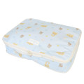 Japan San-X Clothing Compression Storage Pouch (S) - Rilakkuma : Ribbon Light Blue - 1