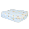 Japan San-X Clothing Compression Storage Pouch (S) - Rilakkuma : Ribbon Light Blue - 2