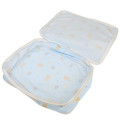 Japan San-X Clothing Compression Storage Pouch (S) - Rilakkuma : Ribbon Light Blue - 3