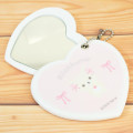 Japan San-X Heart-Shaped Slide Mirror - Korilakkuma : Ribbon Light Pink - 3