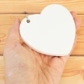 Japan San-X Heart-Shaped Slide Mirror - Kiiroitori : Ribbon Mint - 2