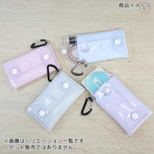 Japan San-X Clear Multi Case (S) - Chairoikoguma : Ribbon - 3
