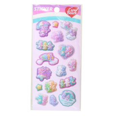 Japan Care Bears Epoxy Seal Sticker - 3D Rainbow