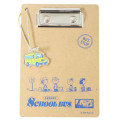 Japan Peanuts A6 Wooden Clipboard - Snoopy : School Bus - 1