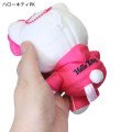 Japan Sanrio Plush Pouch & Bag Charm - Hello Kitty : Heart Sunglasses Y2K Athleisure - 2