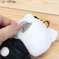 Japan Sanrio Plush Pouch & Bag Charm - Hello Kitty : Heart Sunglasses Y2K Athleisure Black - 3