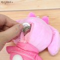Japan Sanrio Plush Pouch & Bag Charm - My Melody : Heart Sunglasses Y2K Athleisure - 3