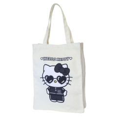 Japan Sanrio Tote Bag - Hello Kitty : Heart Sunglasses Y2K Athleisure Black