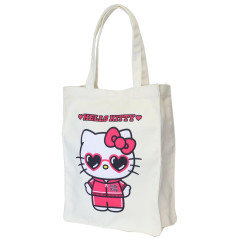 Japan Sanrio Tote Bag - Hello Kitty : Heart Sunglasses Y2K Athleisure Pink