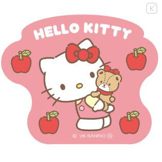 Japan Sanrio Large Vinyl Sticker - Hello Kitty : Apple - 1