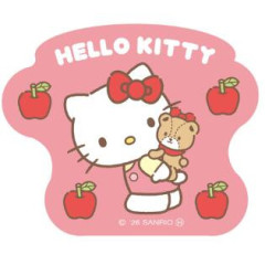 Japan Sanrio Large Vinyl Sticker - Hello Kitty : Apple
