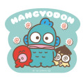 Japan Sanrio Large Vinyl Sticker - Hangyodon : Friends - 1