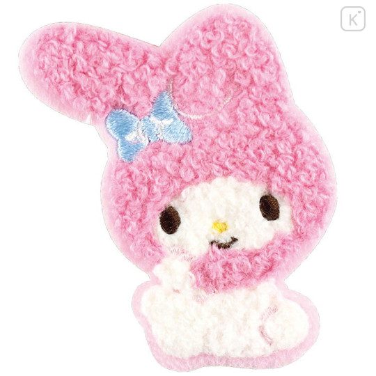 Japan Sanrio Versatile Iron-On and Sticker Patch - My Melody : Sitting - 1