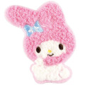 Japan Sanrio Versatile Iron-On and Sticker Patch - My Melody : Sitting - 1