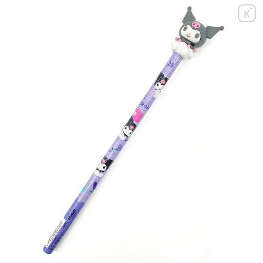 Japan Sanrio Large Mascot 2B Pencil - Kuromi - 1