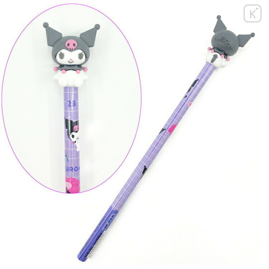 Japan Sanrio Large Mascot 2B Pencil - Kuromi - 2