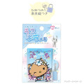 Japan Sanrio Lockable Diary Mochimochi Memo Pad - Hello Kitty : Floating Sequins Tan Sunburned Sparkling Tropical Blue - 3