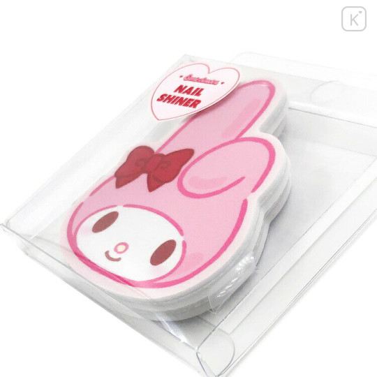 Japan Sanrio Nail File Shiner - My Melody : Face Red - 2