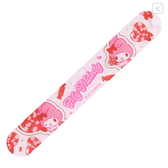 Japan Sanrio Glass Nail File Shiner - My Melody : Red - 2