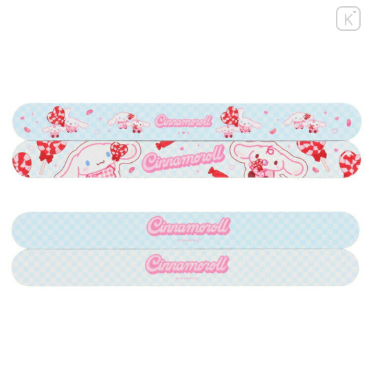 Japan Sanrio Nail File Shiner Set - Cinnamoroll : Red - 2