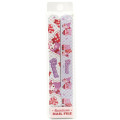 Japan Sanrio Nail File Shiner Set - Kuromi : Red - 1