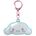 Japan Sanrio Reflector Keychain - Cinnamoroll : Face - 1