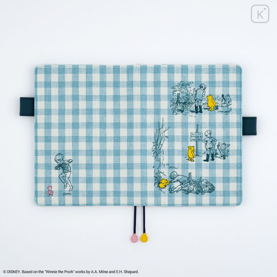 Japan Hobonichi Techo Cover for A5 Cousin - Winnie the Pooh and Friends of the Forest - 2