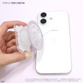 Japan Mikko Illustrations Pocopoco Smartphone Grip with MagSafe - Lil ala mode : Mousse - 4