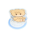 Japan Mikko Illustrations Pocopoco Smartphone Grip with MagSafe - Lil ala mode : Latte - 1