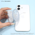 Japan Mikko Illustrations Pocopoco Smartphone Grip with MagSafe - Lil ala mode : Latte - 4
