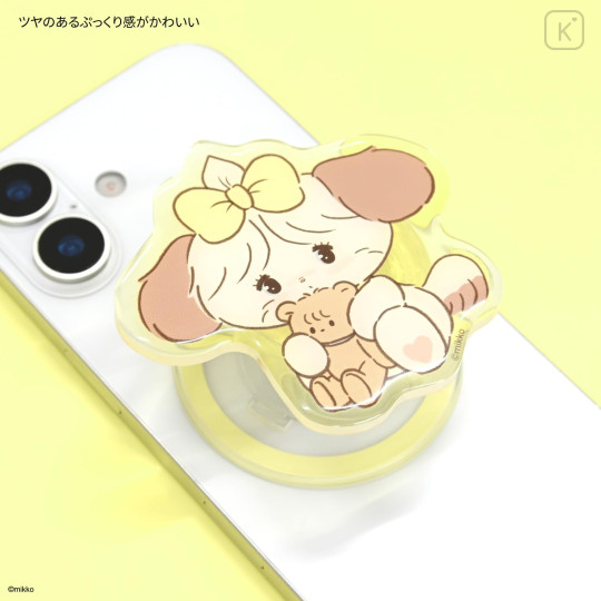 Japan Mikko Illustrations Pocopoco Smartphone Grip with MagSafe - Lil ala mode : Souffle - 7