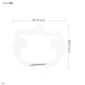 Japan Mikko Illustrations Multi Ring Plus with Carabiner - Lil ala mode : Mousse - 2