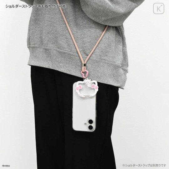 Japan Mikko Illustrations Multi Ring Plus with Carabiner - Lil ala mode : Mousse - 5