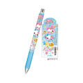 Japan Kamio EnerGel 0.4mm Gel Pen - Happy March : Heisei Retro Rabbit & Cat Rainbow - 2