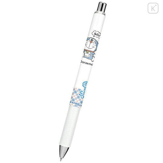 Japan Doraemon EnerGel 0.4mm Gel Pen - Doraemon : White - 1