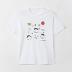 Japan Koupen-chan T-Shirt (L) - Koupenchan : Graffiti White