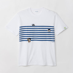 Japan Koupen-chan T-Shirt (M) - Koupenchan : Striped White
