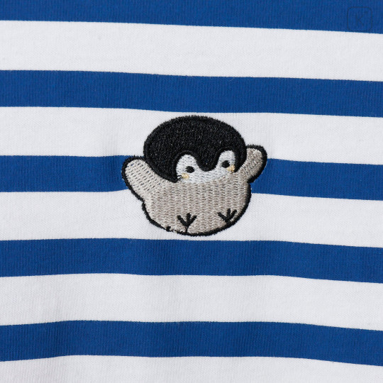 Japan Koupen-chan T-Shirt (L) - Koupenchan : Striped White - 4