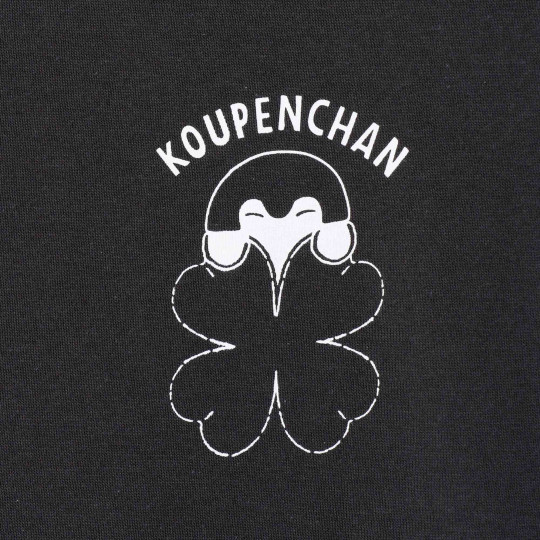 Japan Koupen-chan T-Shirt (L) - Koupenchan : Clover Hunt Sumi Black - 4