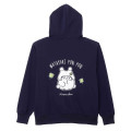 Japan Koupen-chan Zip Hoodie (L) - Koupenchan : Cotton Snow Pom Pom Navy - 4