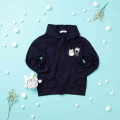 Japan Koupen-chan Zip Hoodie (L) - Koupenchan : Cotton Snow Pom Pom Navy - 6
