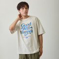 Japan Koupen-chan Big Silhouette T-Shirt (M) - Koupenchan : Good Will Happen Heather White - 7